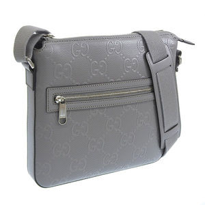 Gucci Outlet Leather Shoulder Bags Grey